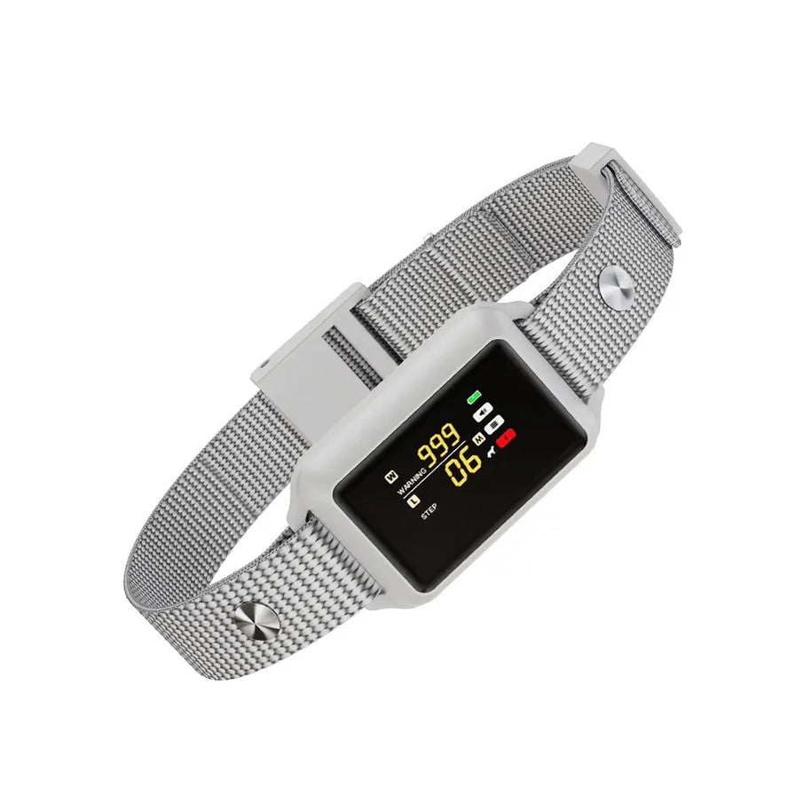 Touch Screen Rechargeable Bark Control Collar with Shock & Vibration