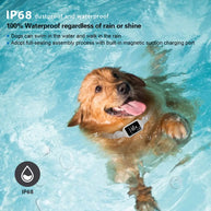 Waterproof Smart Bark Control Collar with Vibrate & Shock