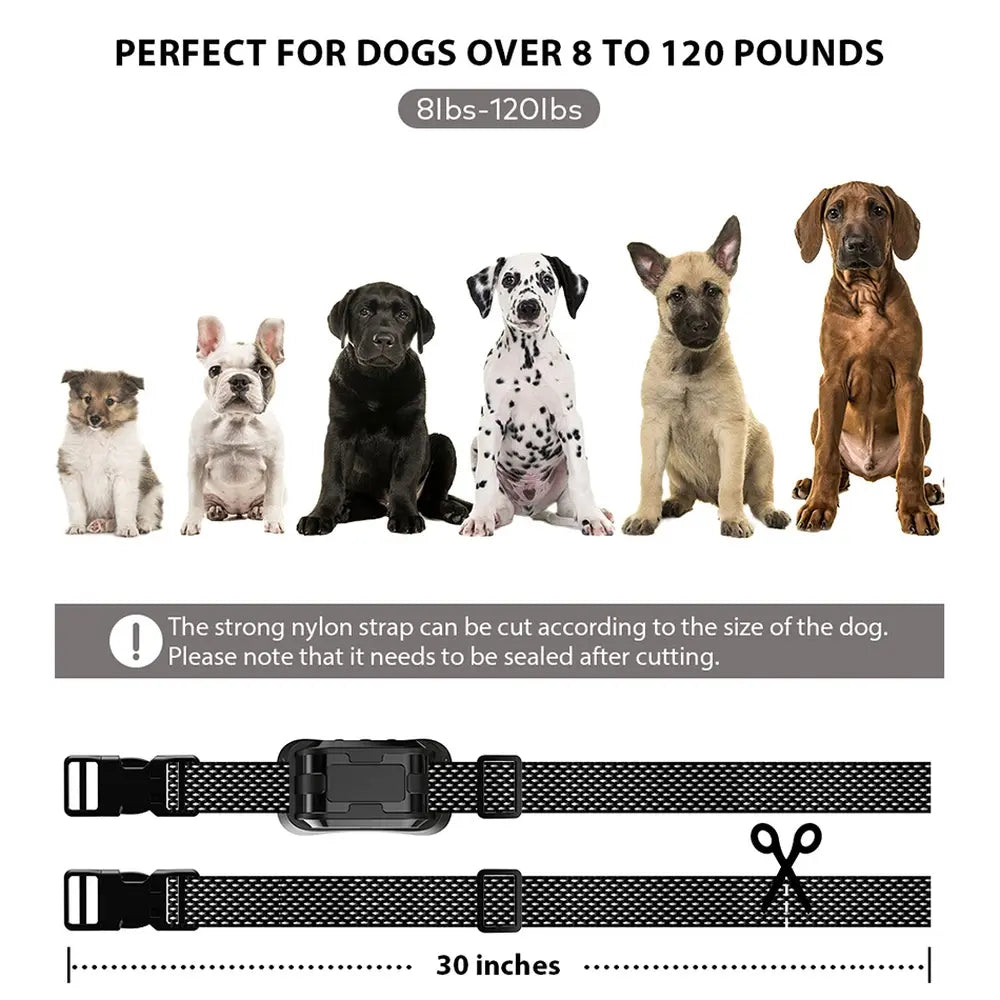 Dog Spray Anti-Bark Collar for Humane Bark Control