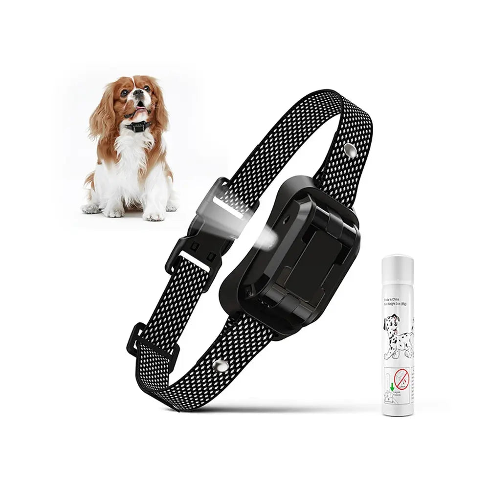 Dog Spray Anti-Bark Collar for Humane Bark Control