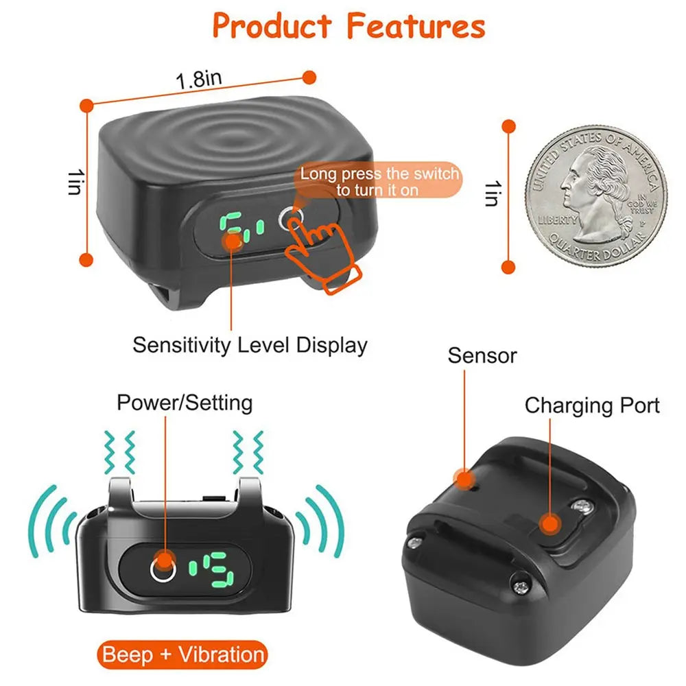 Smart Rechargeable No-Shock Dog Bark Control Collar