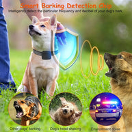 Smart Rechargeable No-Shock Dog Bark Control Collar