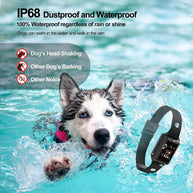 IP68 Waterproof Rechargeable No-Shock Anti-Bark Collar