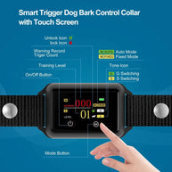 IP68 Waterproof Rechargeable No-Shock Anti-Bark Collar
