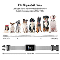 IP68 Waterproof Touch Screen Smart Anti-Bark Dog Collar