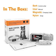 IP68 Waterproof Touch Screen Smart Anti-Bark Dog Collar