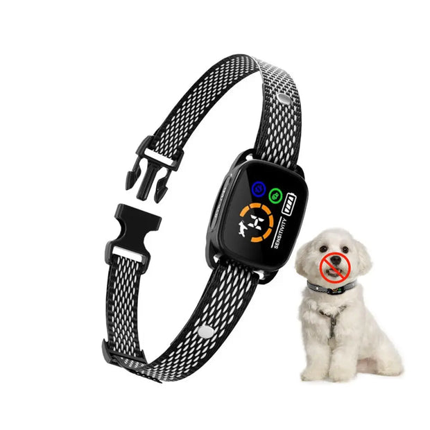 Rechargeable No-Shock Anti-Bark Collar 6 Sensitivity Levels