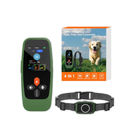 3300ft Wireless GPS Electric Dog Fence & Training Collar