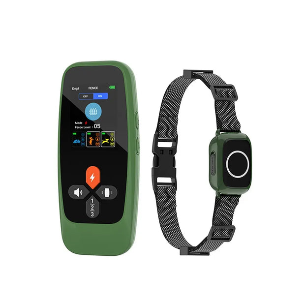 3300ft Wireless GPS Electric Dog Fence & Training Collar