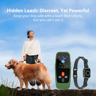 3300ft Wireless GPS Electric Dog Fence & Training Collar