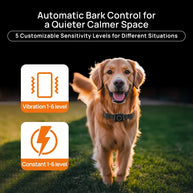 3300ft Wireless GPS Electric Dog Fence & Training Collar