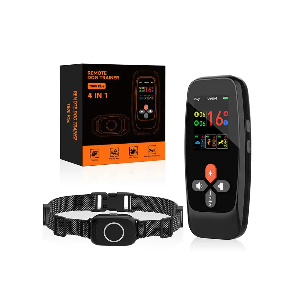 3280FT Waterproof Rechargeable E-Collar 3 Training Modes