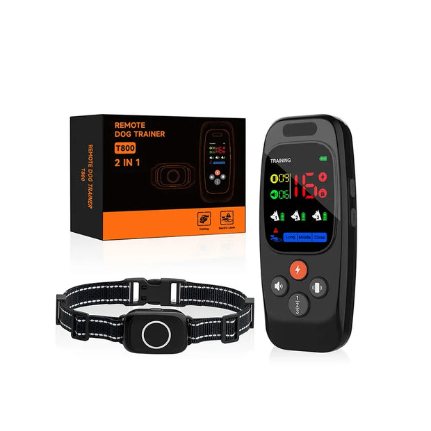 3280FT Long-Range Waterproof Rechargeable Dog E-Collar