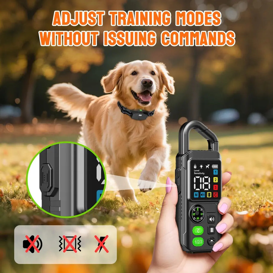 Rechargeable Waterproof Remote Dog Training Collar