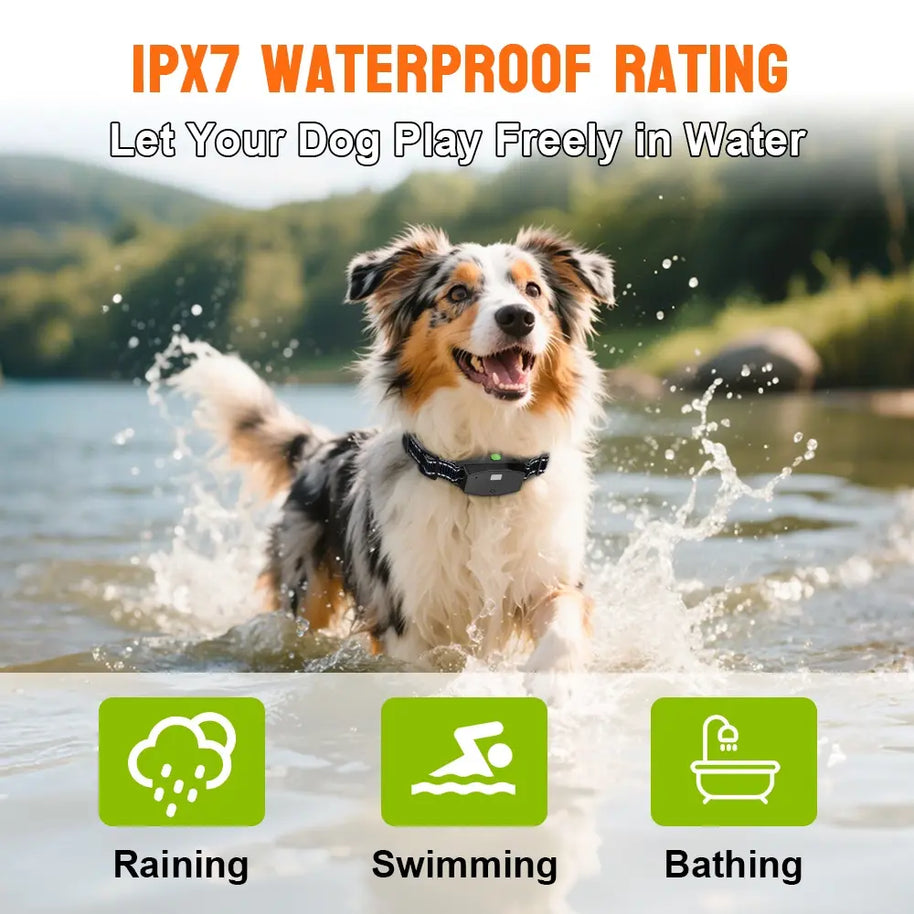 Rechargeable Waterproof Remote Dog Training Collar