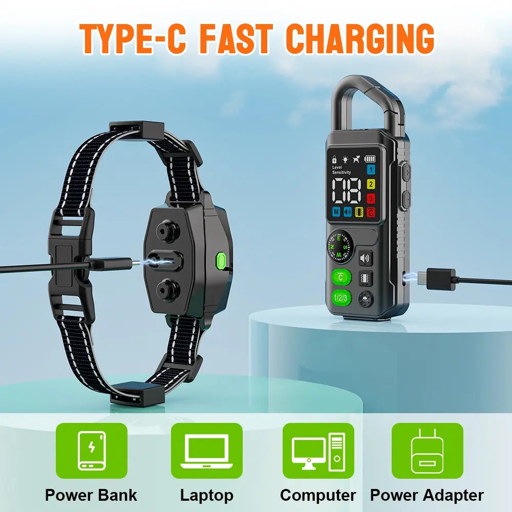 Rechargeable Waterproof Remote Dog Training Collar