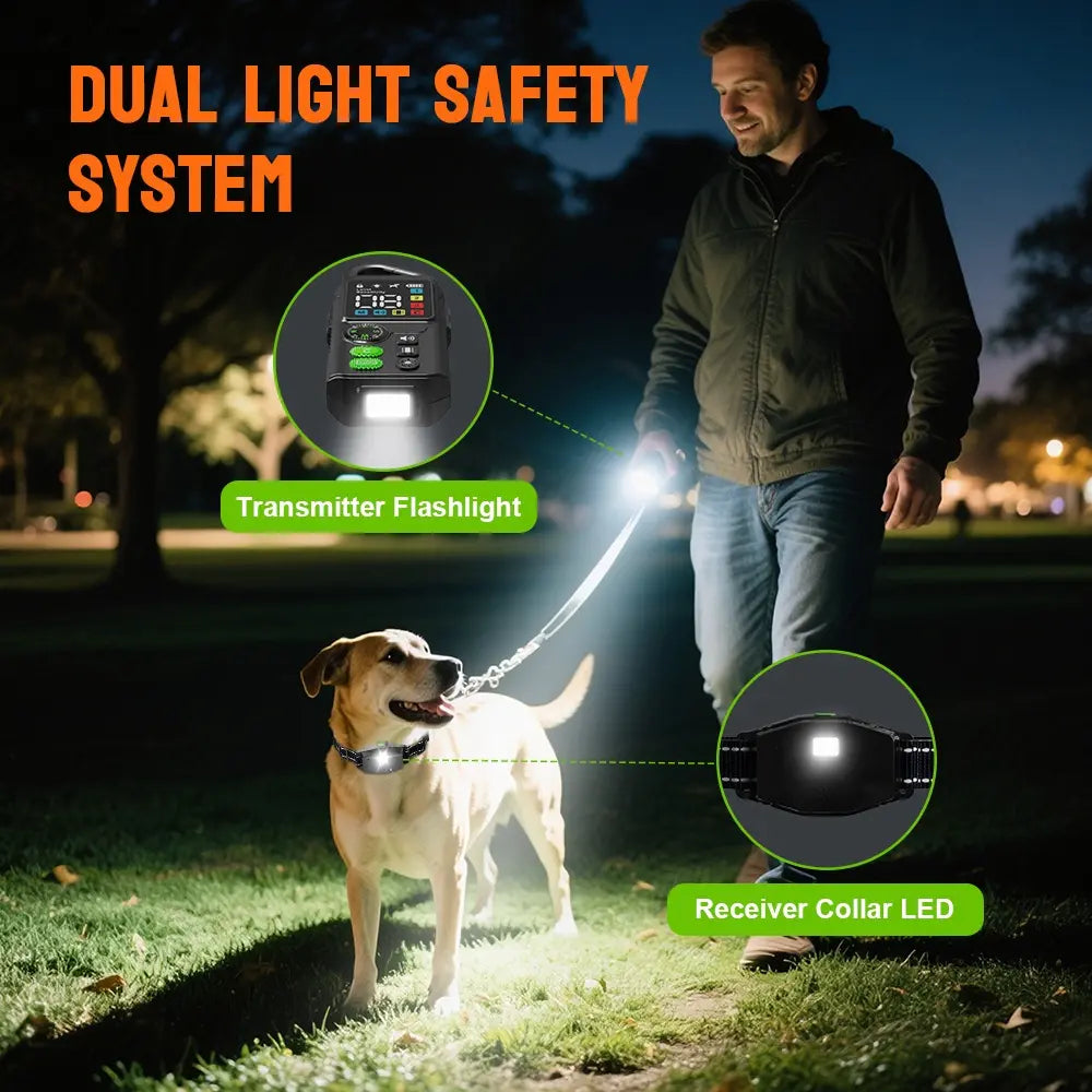 Rechargeable Waterproof Remote Dog Training Collar