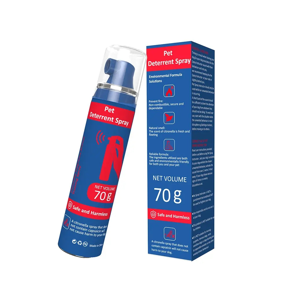 Humane Dog Training Spray to Stop Barking & Jumping