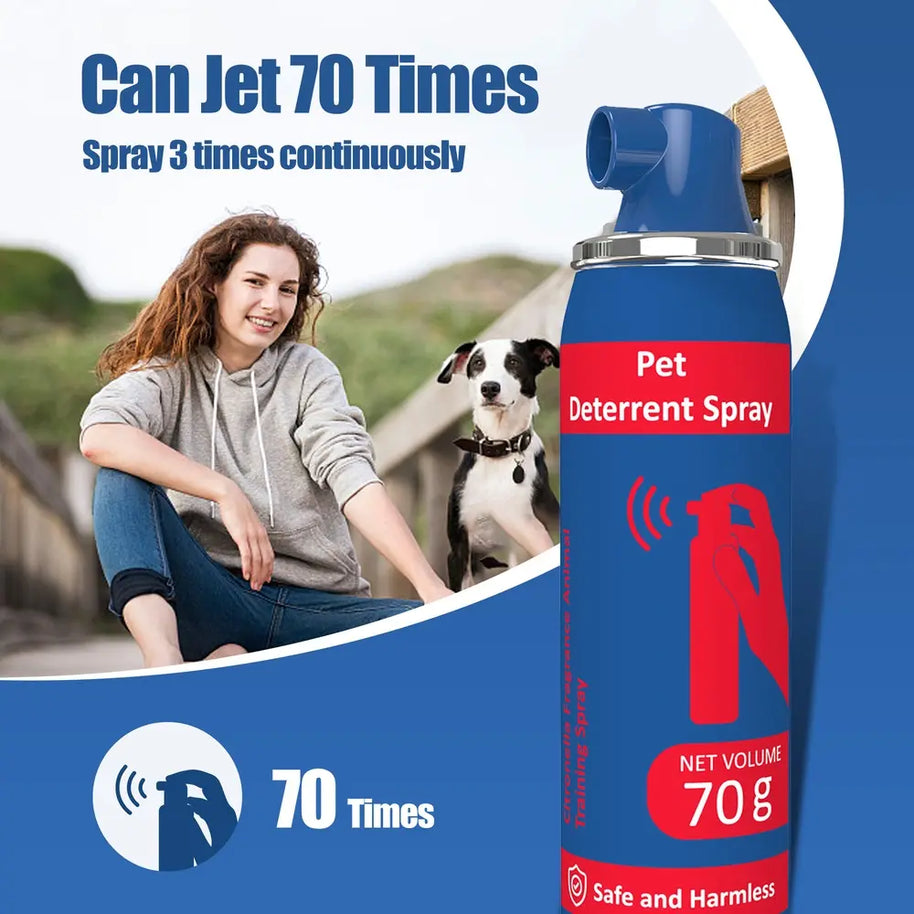 Humane Dog Training Spray to Stop Barking & Jumping