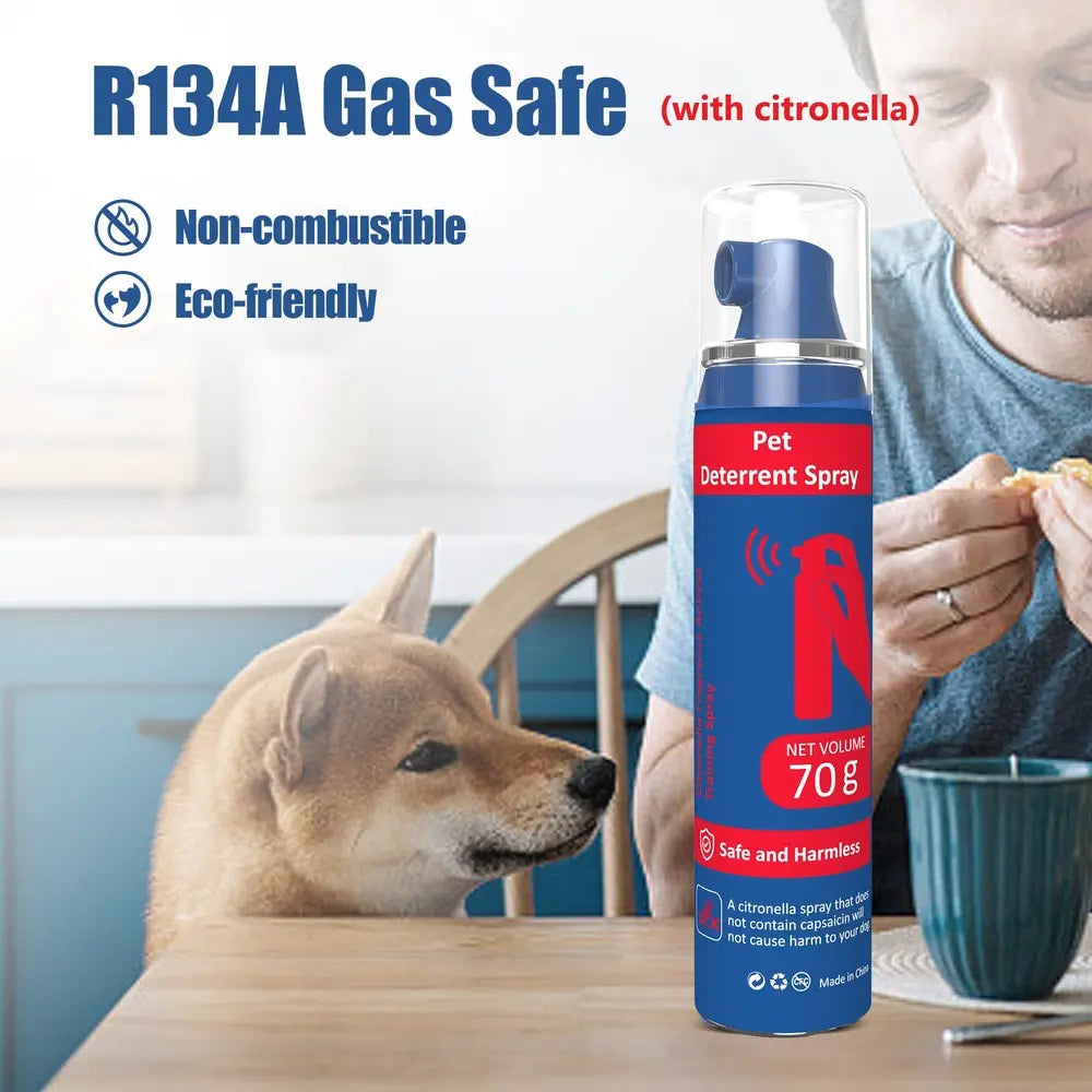 Humane Dog Training Spray to Stop Barking & Jumping