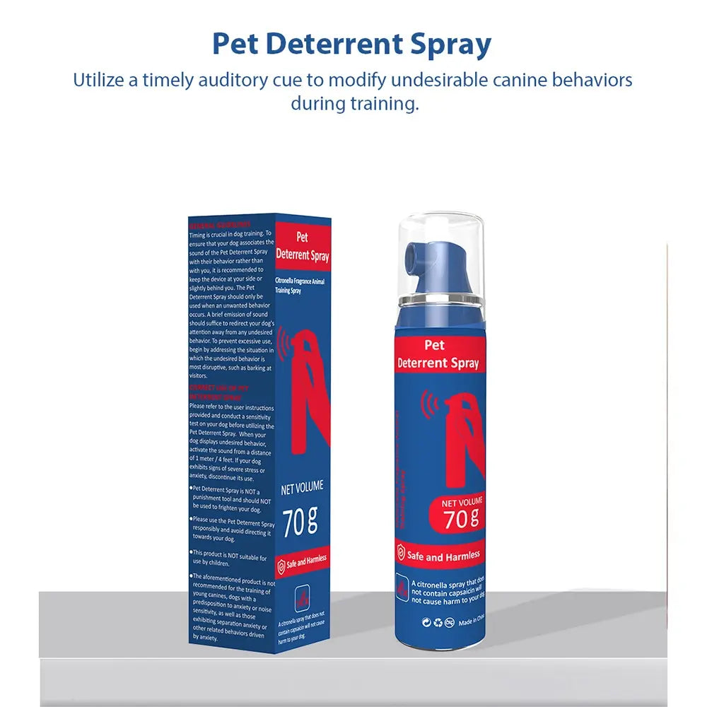 Humane Dog Training Spray to Stop Barking & Jumping