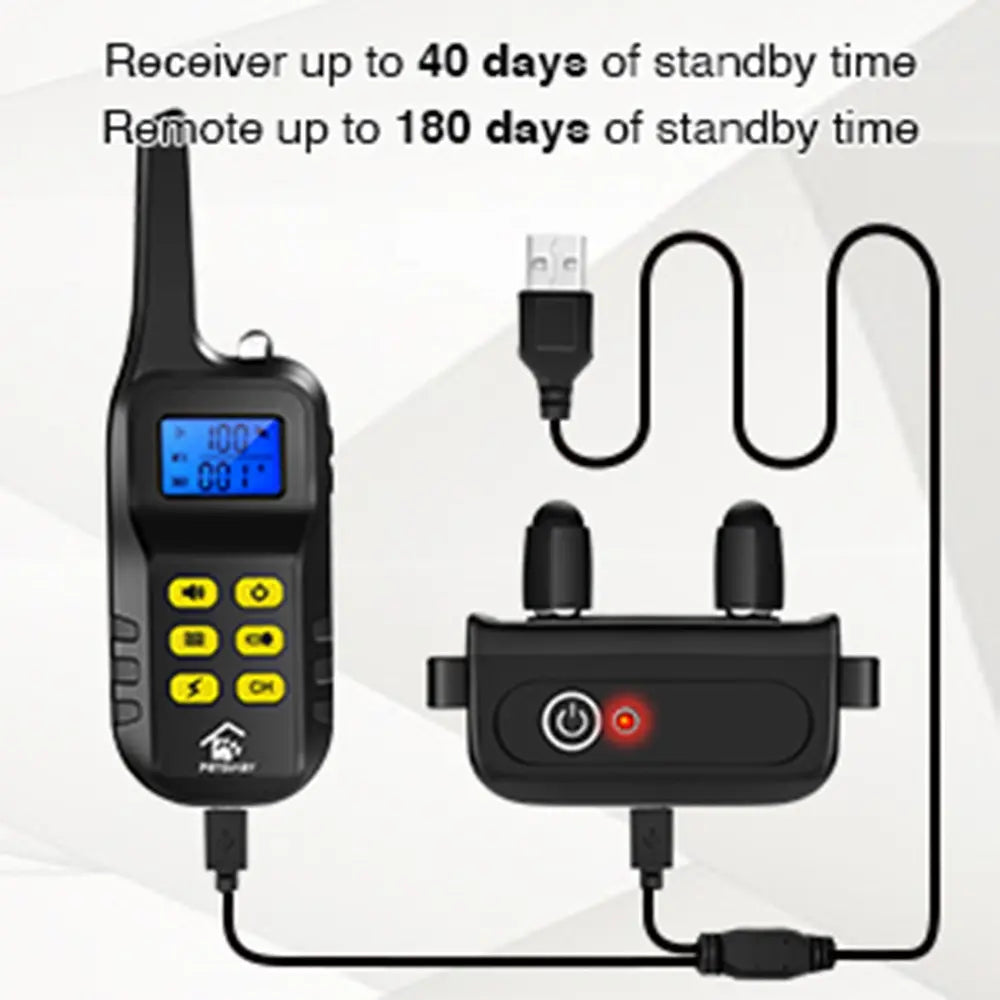 T720 Remote Dog Training Collar with Bark Control