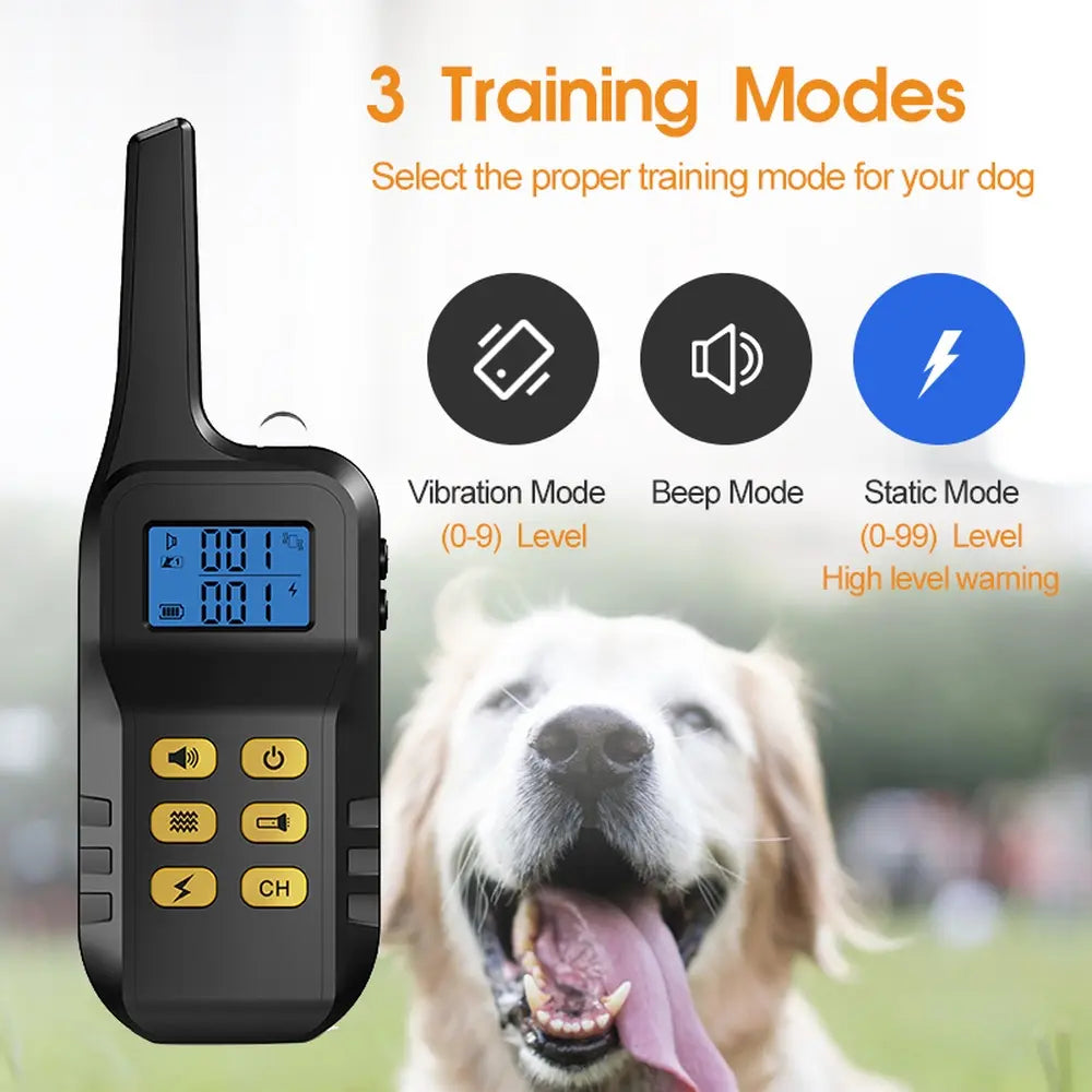 T720 Remote Dog Training Collar with Bark Control