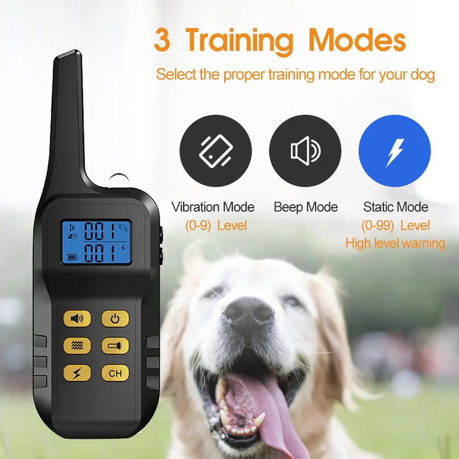 T720 Remote Dog Training Collar with Bark Control