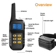T720 Remote Dog Training Collar with Bark Control