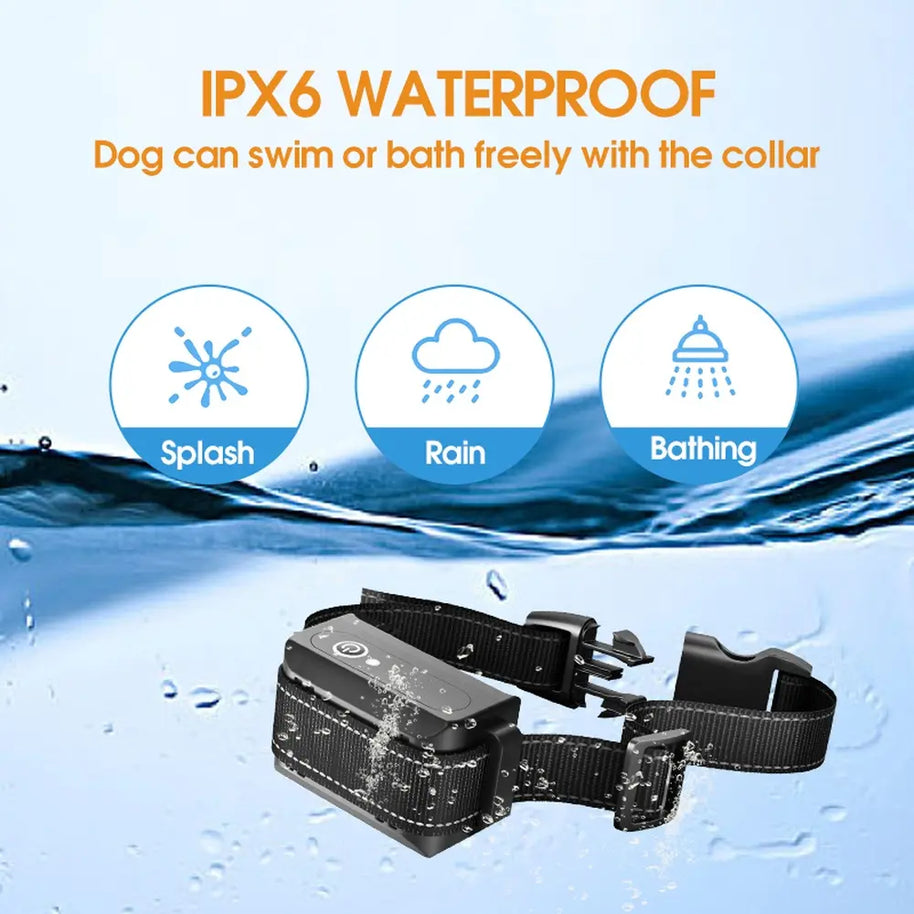 T720 Remote Dog Training Collar with Bark Control