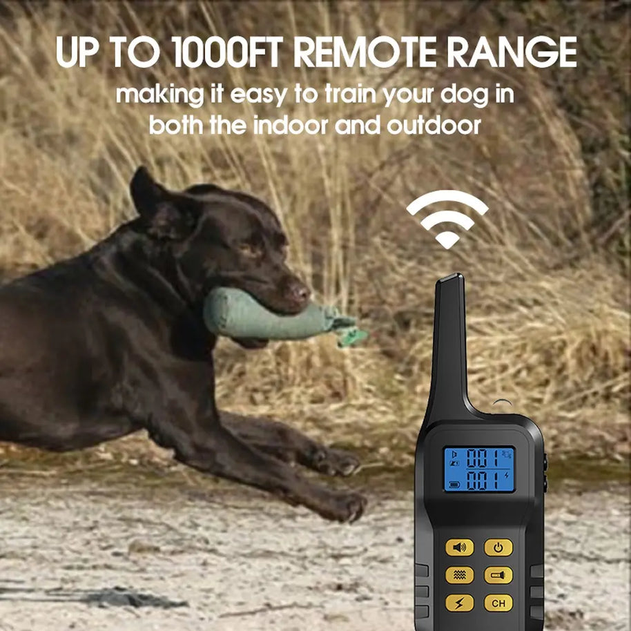 T720 Remote Dog Training Collar with Bark Control