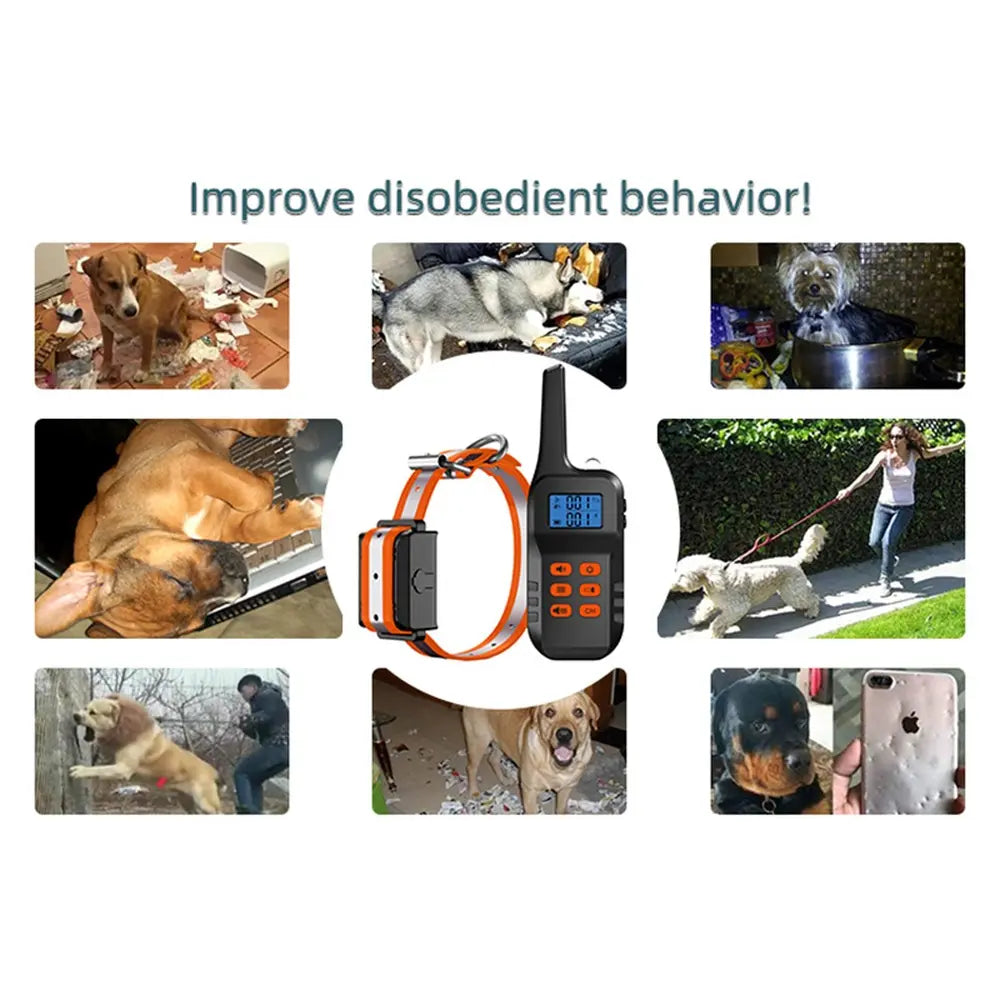 T720 Remote Dog Training Collar with Bark Control