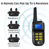 Waterproof Dog Training Collar with Beep Vibration & Shock