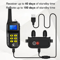 Waterproof Dog Training Collar with Beep Vibration & Shock