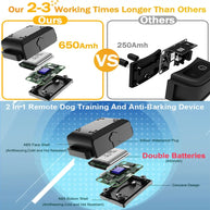 Waterproof Dog Training Collar with Beep Vibration & Shock