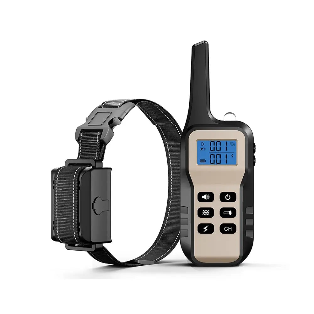Waterproof Dog Training Collar with Beep Vibration & Shock