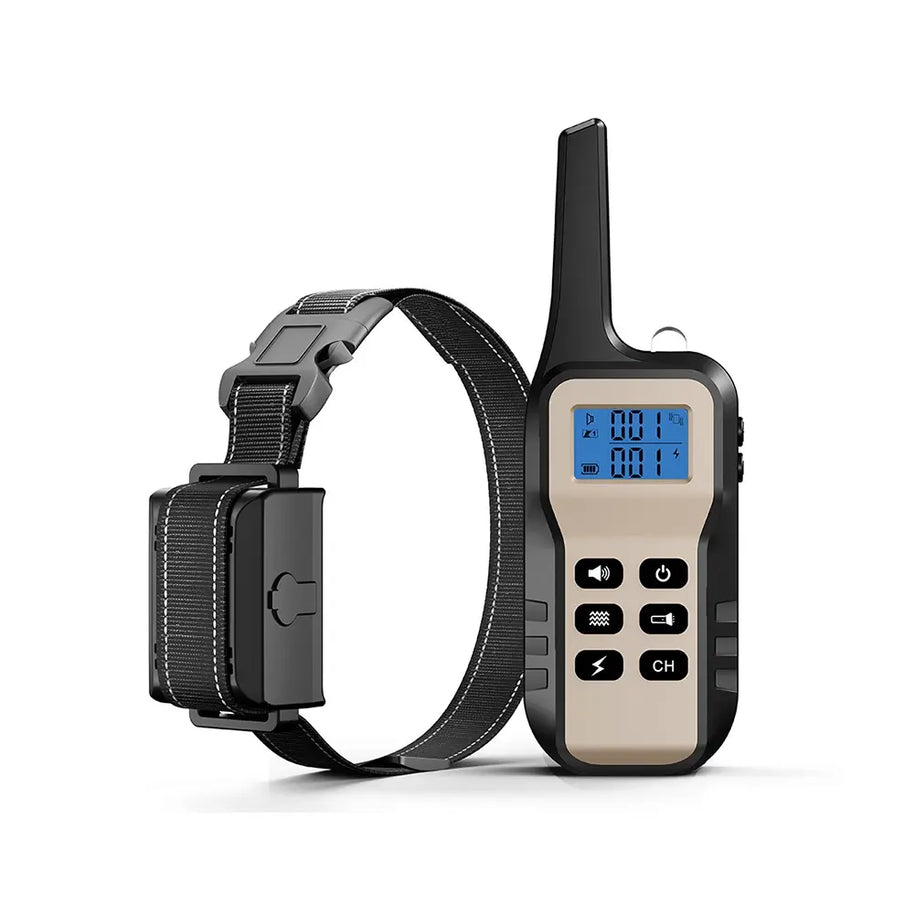 Waterproof Dog Training Collar with Beep Vibration & Shock