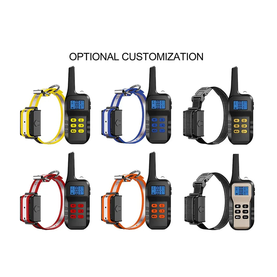 Waterproof Dog Training Collar with Beep Vibration & Shock