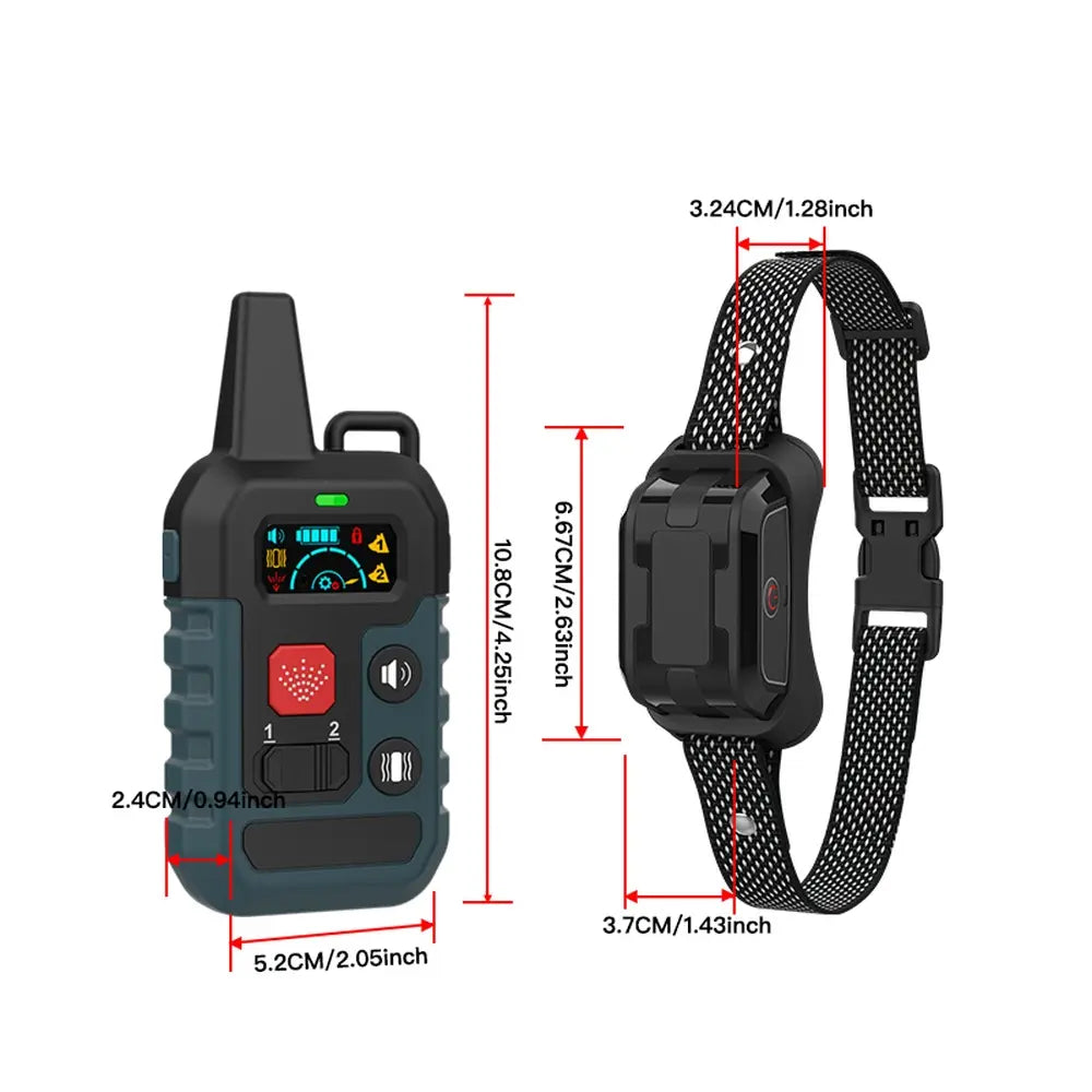 IPX6 Waterproof Spray Training Collar 1000ft Range