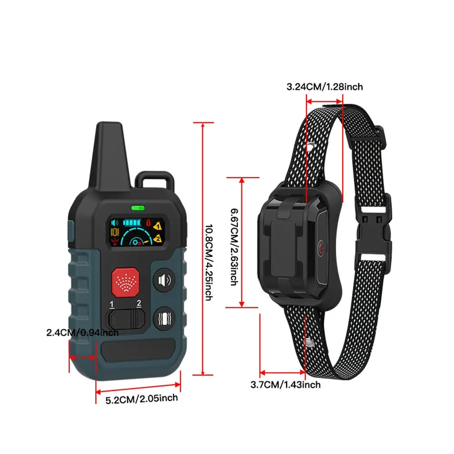 IPX6 Waterproof Spray Training Collar 1000ft Range