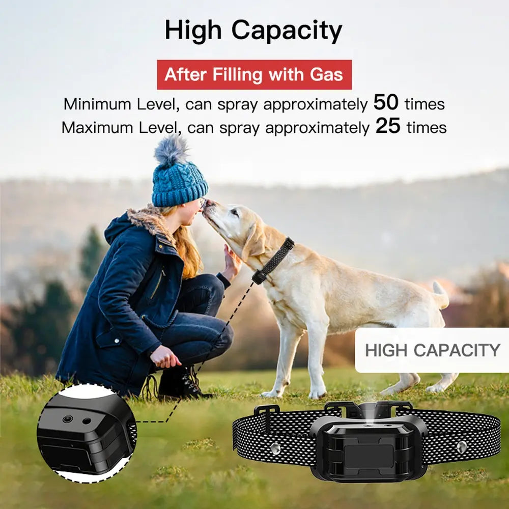 IPX6 Waterproof Spray Training Collar 1000ft Range