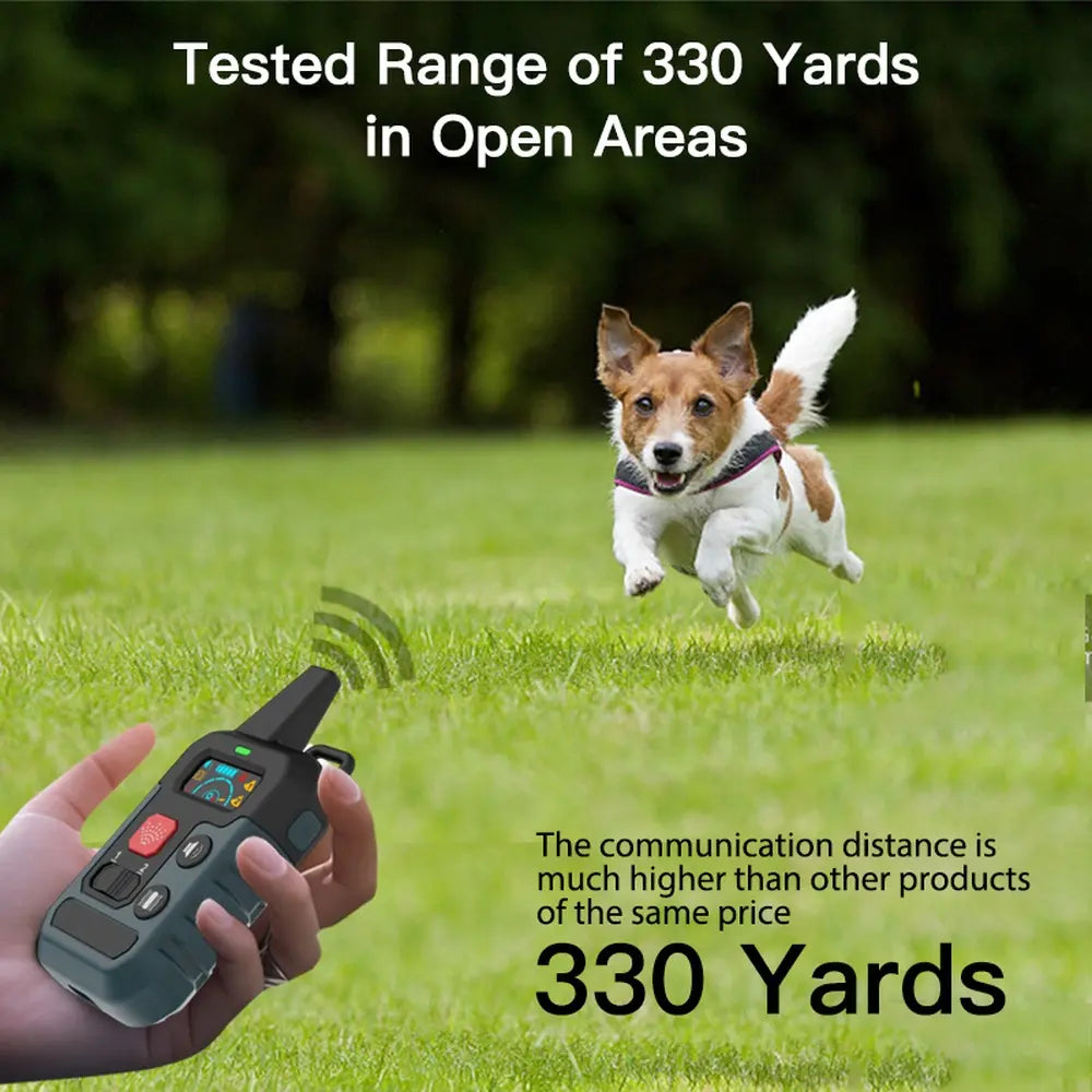 IPX6 Waterproof Spray Training Collar 1000ft Range