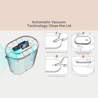 Smart Vacuum Airtight Pet Food Storage Container