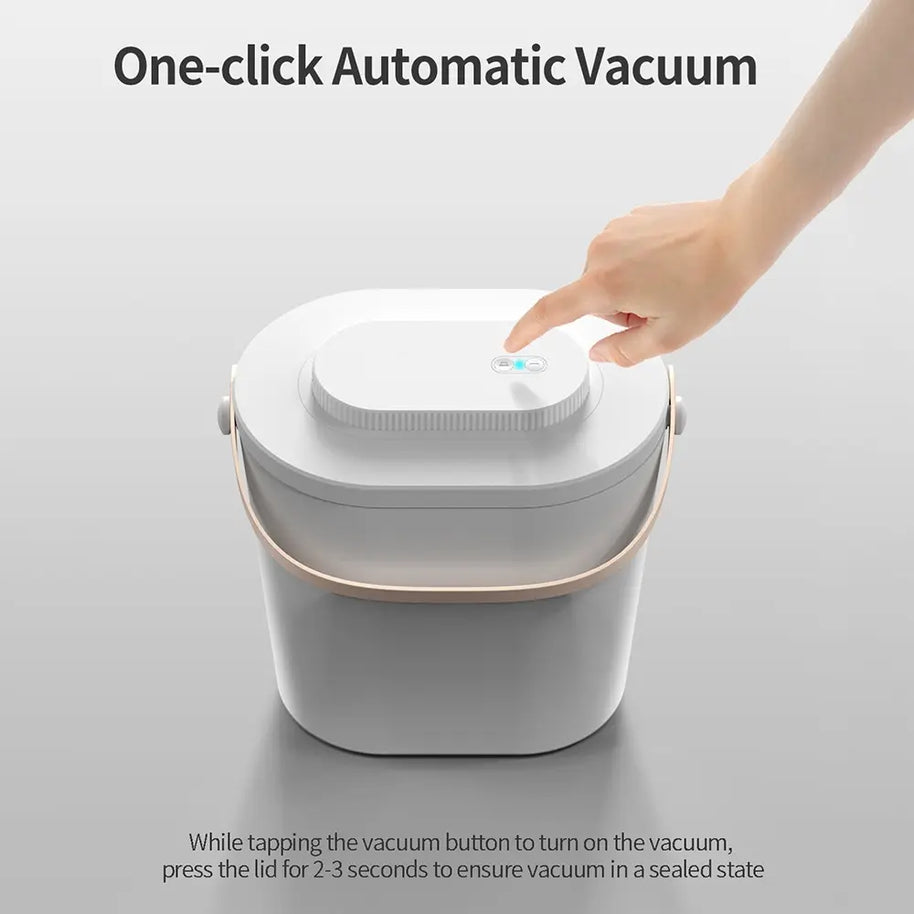 Smart Vacuum Airtight Pet Food Storage Container