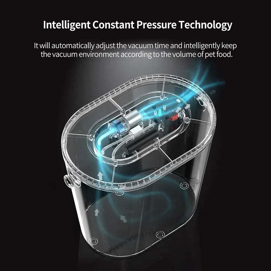 Smart Vacuum Airtight Pet Food Storage Container
