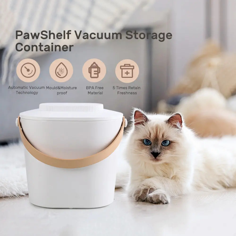 Smart Vacuum Airtight Pet Food Storage Container