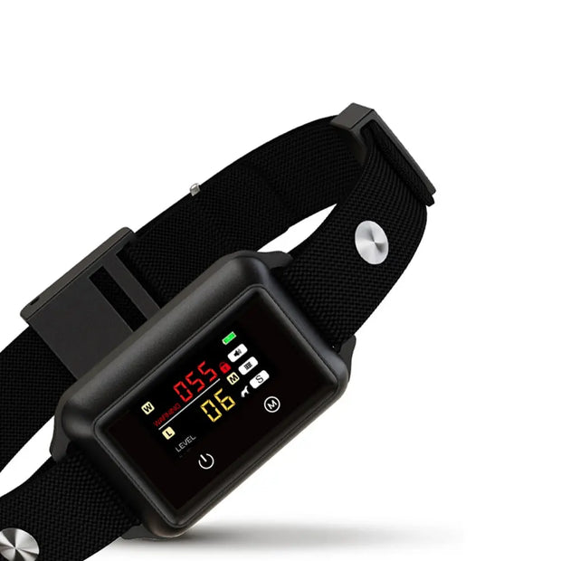 Smart 3C Touch Screen IP68 Waterproof Anti-Bark Collar