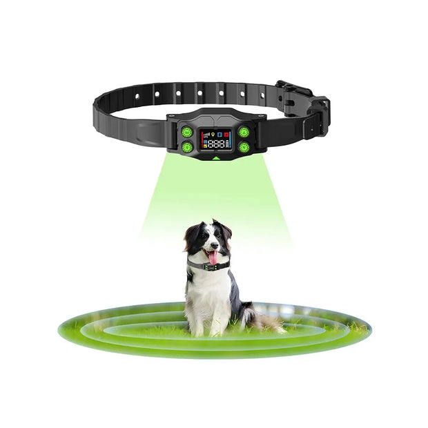 IPX7 Waterproof Wireless GPS Dog Fence & Training Collar