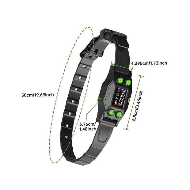 IPX7 Waterproof Wireless GPS Dog Fence & Training Collar