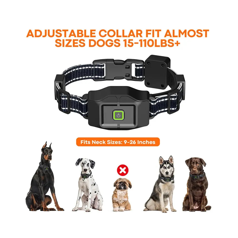 Wireless GPS Dog Fence System with 3 Collars